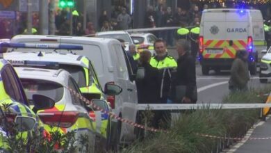 أصيب 5 أشخاص، بينهم 3 أطفال، في هجوم بسكين في أيرلندا
