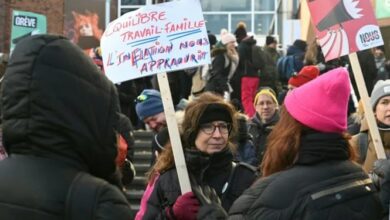 بدأ مئات الآلاف من موظفي الحكومة الكنديين إضرابًا عن العمل في مقاطعة كيبيك الكندية