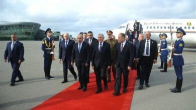 ذهب الرئيس العراقي إلى جمهورية أذربيجان