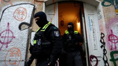 وداهمت الشرطة الألمانية منازل “أنصار حماس” في برلين