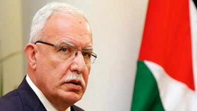 وزير الخارجية الفلسطيني: ليس لإسرائيل الحق في الدفاع عن نفسها