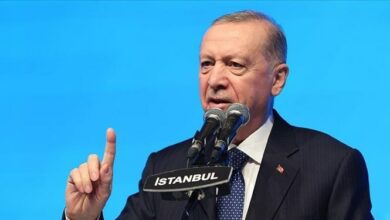 أردوغان: على ما يسمى بالدول الديمقراطية أن تتوقف عن دعم الإرهابيين