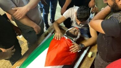 استشهاد شاب فلسطيني في طولكرم بالضفة الغربية