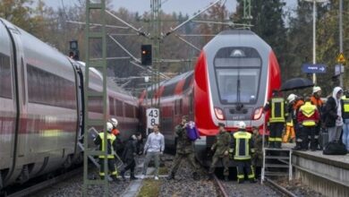 تعطل حركة القطارات في إيطاليا بسبب الحادث