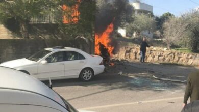 غارة جوية إسرائيلية بطائرة بدون طيار على مراسم تشييع أحد شهداء حزب الله