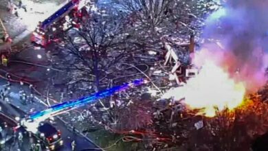 12 قتيلاً وجريحاً إثر انفجار منزل سكني في فرجينيا + فيديو