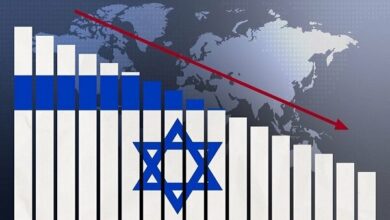 19.4% انخفاض في اقتصاد الكيان الصهيوني نهاية عام 2023