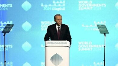 أردوغان: على إسرائيل أن تقبل بتشكيل الدولة الفلسطينية
