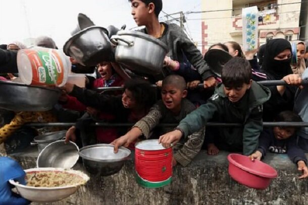 استشهاد أطفال فلسطين بسبب المجاعة وسوء التغذية