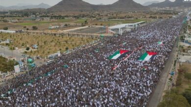 بيان احتجاج صنعاء: إعادة استعداد الشعب اليمني للحرب مع إسرائيل/دعم لاستمرار عمليات الجيش اليمني في البحر الأحمر