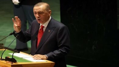 وطالب أردوغان بالكشف عن الأعمال الإجرامية الإسرائيلية