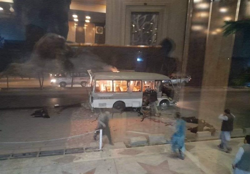 انفجار أمام بنك الكابل في قندهار