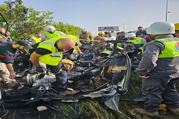 غارة جوية إسرائيلية بطائرة بدون طيار على سيارة في جنوب لبنان