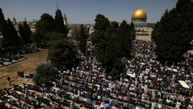 مشاركة 120 ألف مصل في الجمعة الأخيرة من رمضان في المسجد الأقصى