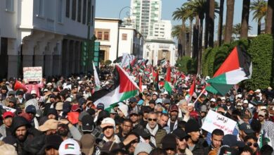 مظاهرات مؤيدة لغزة في تونس والمغرب العربي