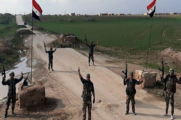 مواجهة الجيش السوري مع رتل جنود أمريكيين في القامشلي