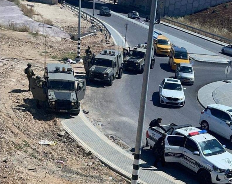 أصيب جندي إسرائيلي في عملية مناهضة للصهيونية في نابلس