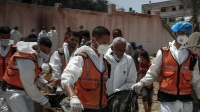 اكتشاف مقبرة جماعية جديدة تضم عشرات الشهداء الفلسطينيين + فيلم