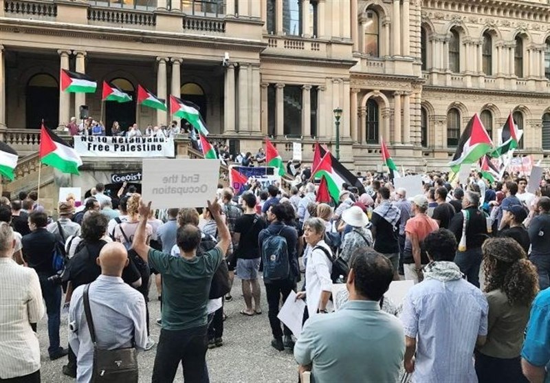 تضامن سكان باريس مع فلسطين وغزة