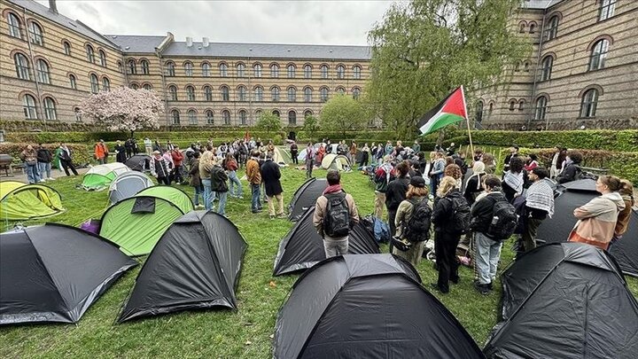 طلاب جامعة كوبنهاجن يأملون في إنهاء التعاون مع الصهاينة