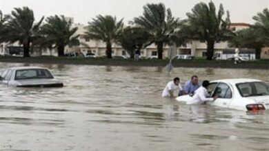 فيضانات شديدة شمال مكة