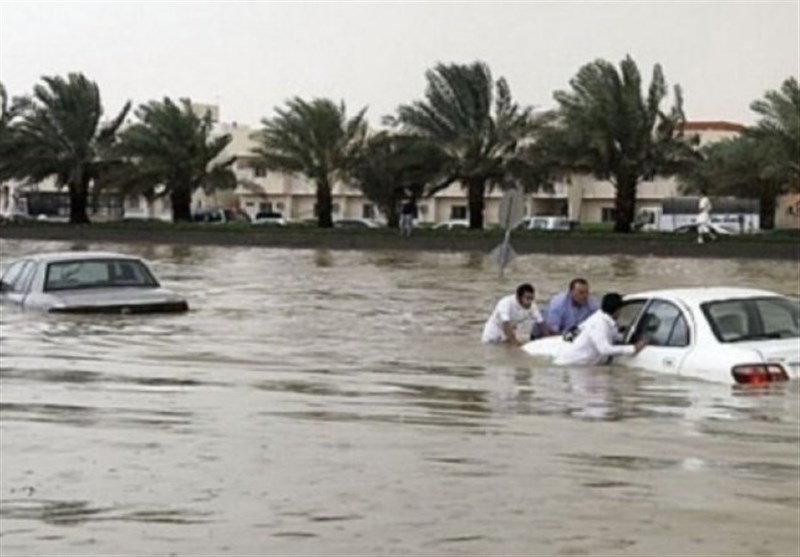 فيضانات شديدة شمال مكة