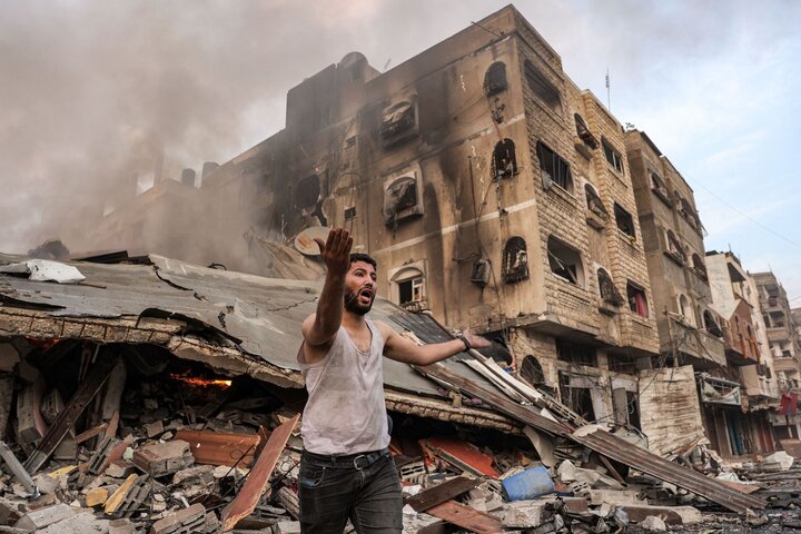 ودمر الاحتلال أكثر من 75% من المنازل في قطاع غزة