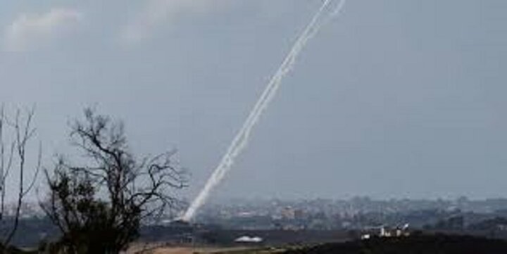 إطلاق الصواريخ من غزة على الأراضي المحتلة