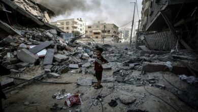 إعلان انتهاء حرب غزة من قبل الجيش الصهيوني