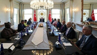 اجتماع “أردوغان” مع وزراء خارجية مجموعة الثماني