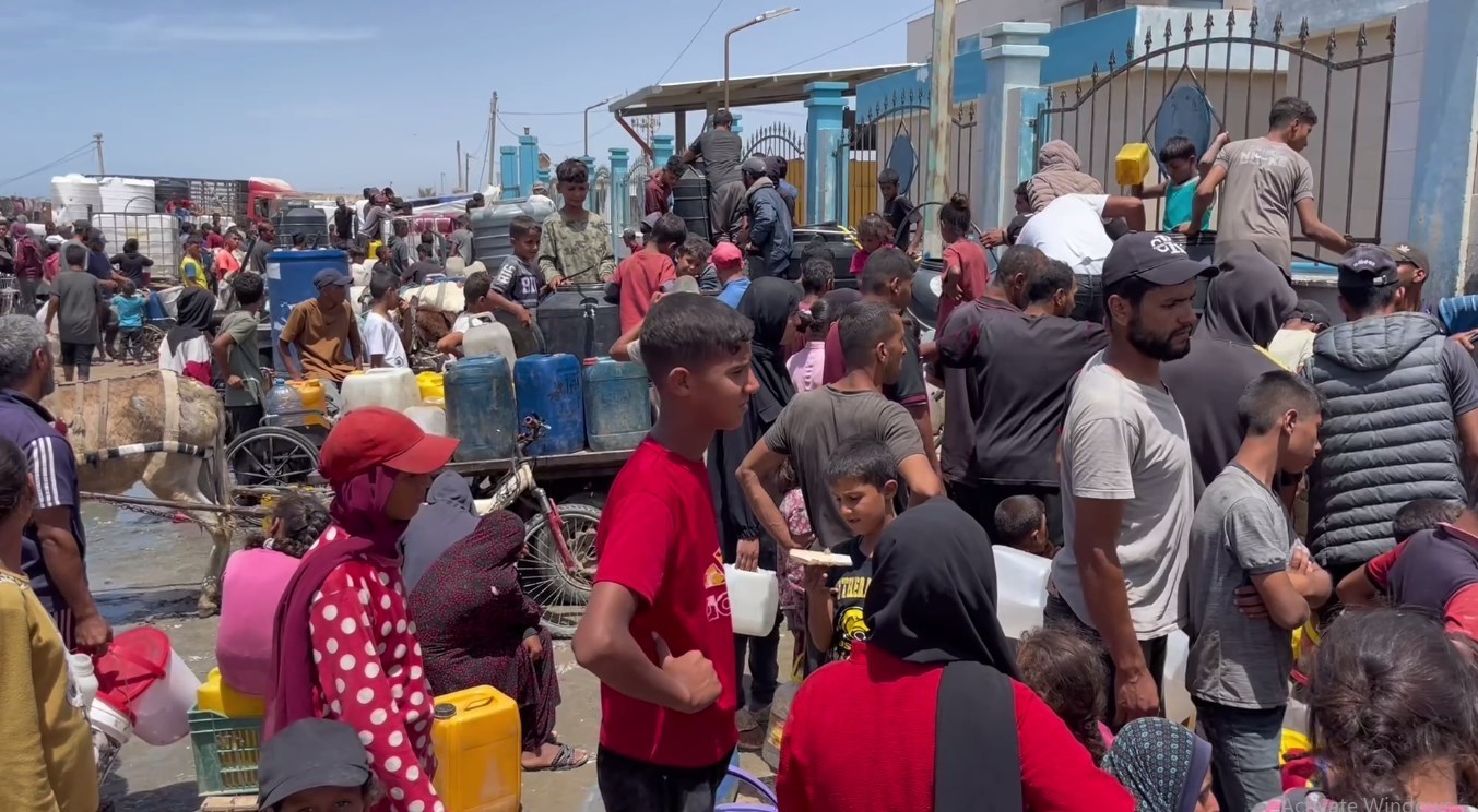 القصة الحزينة لتوفير مياه الشرب في محطة معالجة المياه بغزة