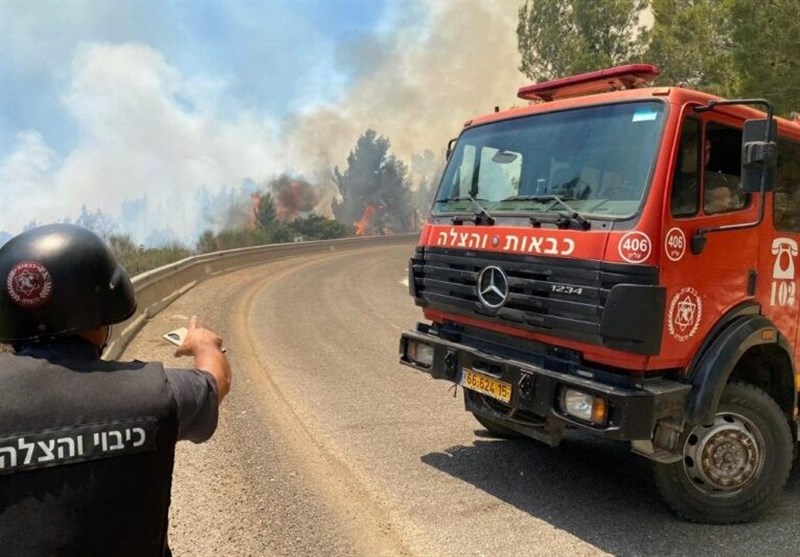 المستوطنات في الشمال الفلسطيني المحتل محاطة بالنيران