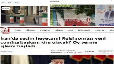 تغطية واسعة للانتخابات الرئاسية الإيرانية في وسائل الإعلام التركية