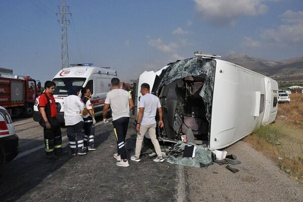 حادث الحافلة التي تقل العاملين في محطة “أكويو” للطاقة النووية في تركيا