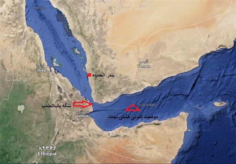 حادث بحري بالقرب من خليج عدن في اليمن