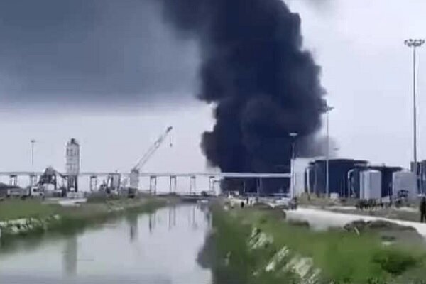حريق وانفجارات متتالية في مصفاة النفط النيجيرية + فيديو