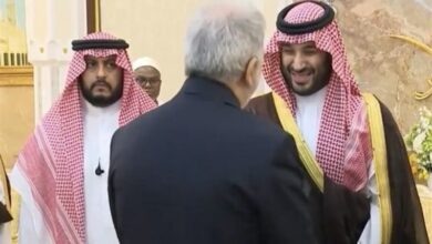 لقاء السفير الإيراني مع ولي العهد السعودي