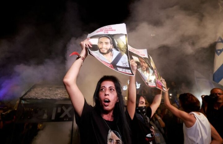 مظاهرات للصهاينة الغاضبين لإطاحة نتنياهو