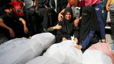 واستشهد في غزة 40 فلسطينياً، وبلغ عدد الشهداء 37 ألفاً و124 شهيداً