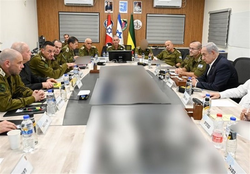 واستعرض نتنياهو الوضع في قطاع غزة مع القادة العسكريين