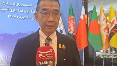 وزير خارجية تايلاند: هدفي هو إقامة علاقات وثيقة مع إيران