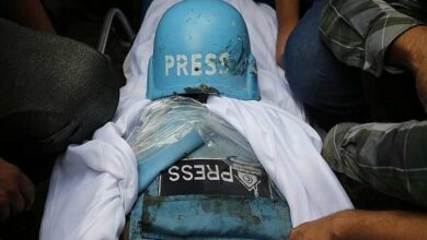 استشهاد 153 صحافياً في غزة على يد جنود صهاينة