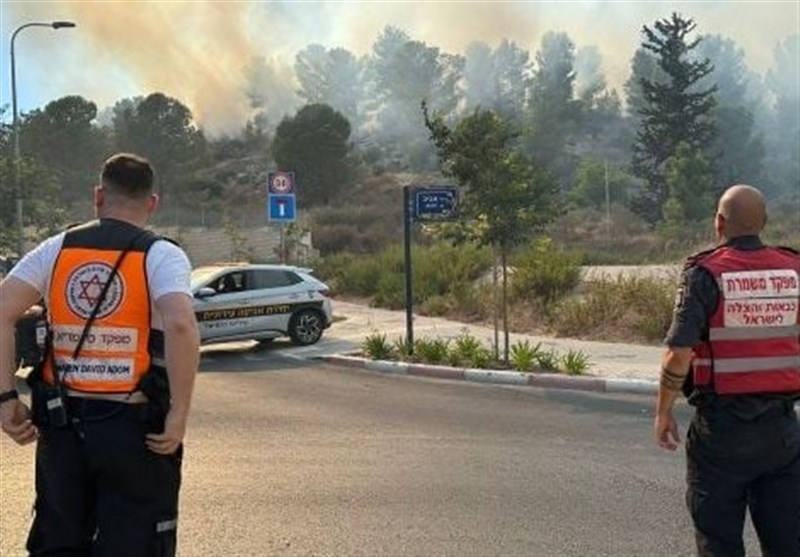 استمرار الحرائق الهائلة في شمال فلسطين المحتلة