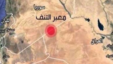 الهجوم وحدوث عدة انفجارات في القواعد الأمريكية في سوريا