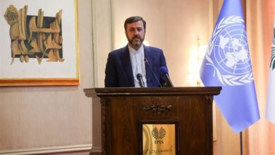 غريب آبادي: إيران تقف بقوة في وجه أي عدوان