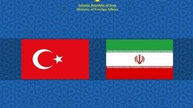 هنأت إيران تركيا باليوم الوطني