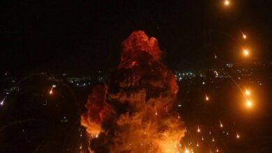 10 غارات جوية على مناطق متفرقة من ضواحي بيروت