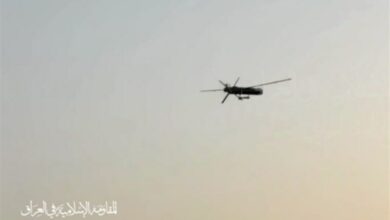 العملية الرابعة بطائرات مسيرة للمقاومة الإسلامية في العراق ضد النظام الصهيوني