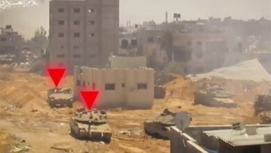 المقاومة الفلسطينية تقصف بقذائف الهاون مقر الجيش الإسرائيلي