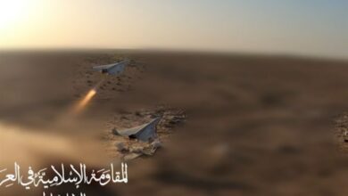 خامس هجوم بطائرات مسيرة للمقاومة العراقية المناهضة للصهيونية خلال ساعات قليلة